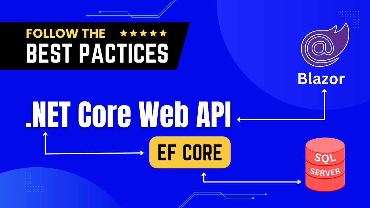 codingdroplets's tweet image. DotNet Core Web API - ASP Net Core Web API CRUD with Entity Framework Core
youtube.com/watch?v=vi51RB…
#Dotnet #SoftwareDevelopment #backend #API