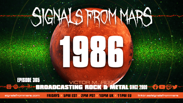 MarsAries2005's tweet photo. SIGNALS FROM MARS // 1986
#1986 #1986inheavymetalmusic #2023inheavymetalmusic #AlbumCountdown #AlbumDiscussion #HardRock #Hardcore #HeavyMetal #Livestream #MarsAttacksPodcast #Metal #Music #Podcast #Punk #Rock #SignalsFromMars
https://t.co/2ctwuafwEx https://t.co/DYhtJEZOHT