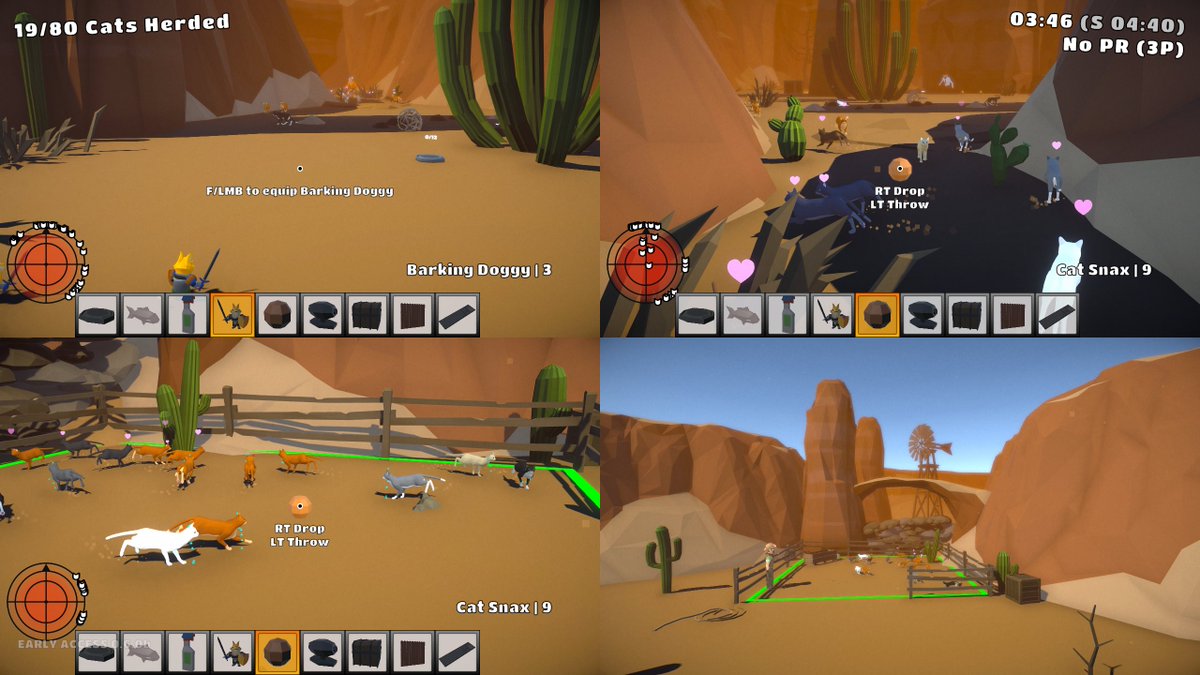 🎉 1 year since our Steam launch! 🥳
To celebrate, the Anniversary Update is live! We tweaked the default difficulty to make the game more accessible, added a radar for those last few felines, and refreshed the UI. 50% off this week! store.steampowered.com/app/2183920/Ca… #indiedev #indiegame