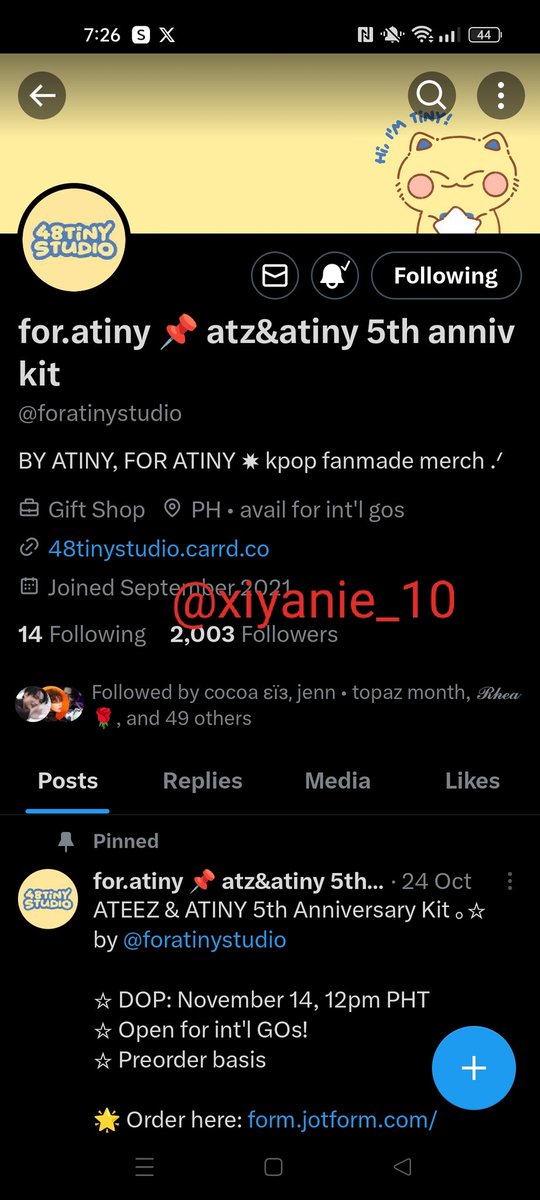 xiyanie_10's tweet photo. @foratinystudio I was casually watching Kingdom. I know all the other groups except for ATEEZ. But after their perf. in R1 (Wonderland), I instantly became an ATINY. I remembered watching them perform with my mouth wide open that time 😂.
#gift48tiny https://t.co/t9IkiB89Tl