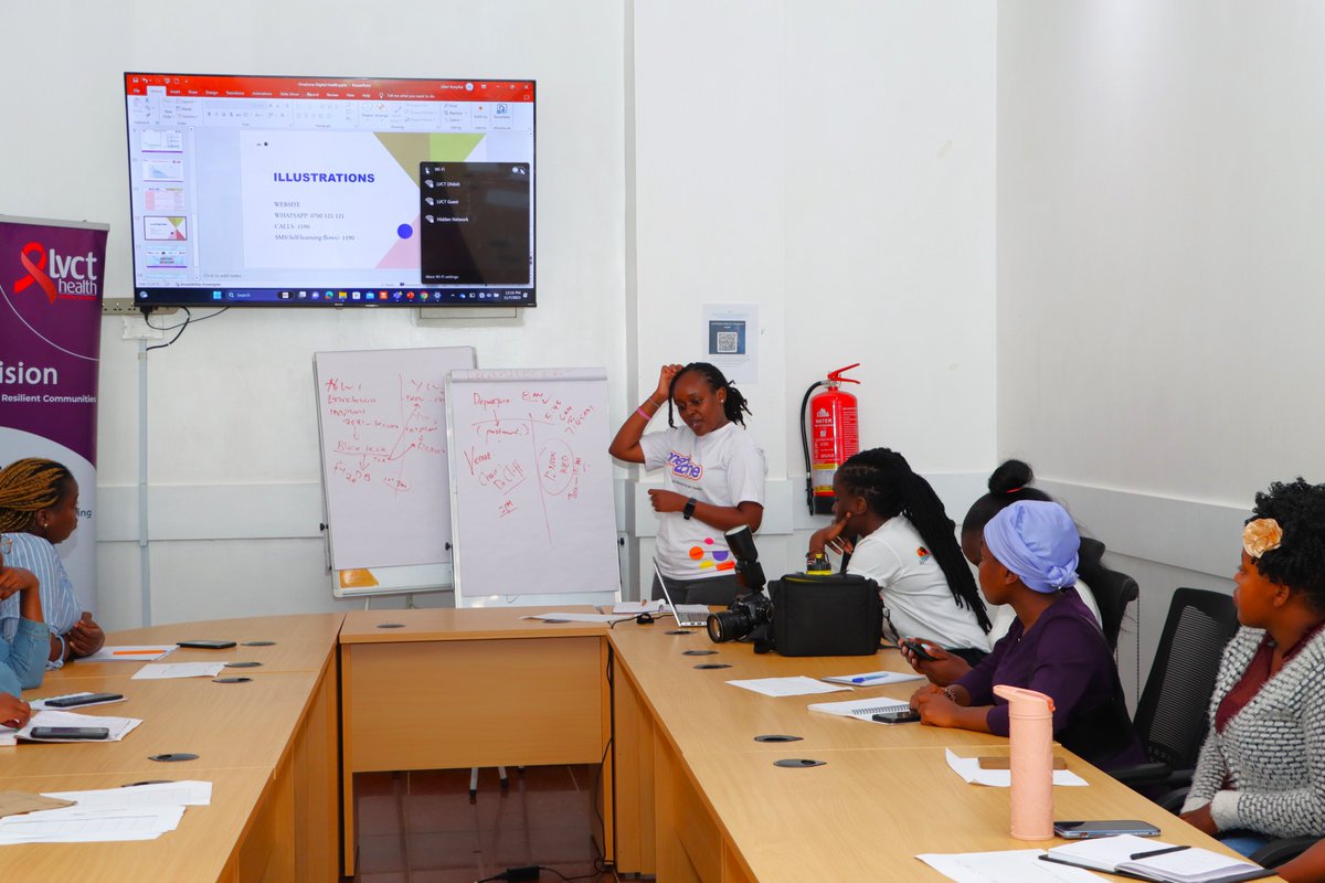 LVCTKe's tweet photo. LVCT Health, through the Dhibiti Project, conducted a digital health meeting with One2One to scale up digital health services in the DREAMS program through the Social Asset Building intervention amongst the Adolescent and Young Girls within the DREAMS program. 
#DhibitiProject https://t.co/fqH8eEjzYL