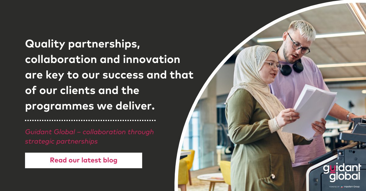 At Guidant Global, quality partnerships, collaboration and innovation are key to our success, that of our clients and the programmes we deliver. Find out more about our partners and how we work with them: guidantglobal.com/news/guidant-g…
#collaboration #strategicpartner