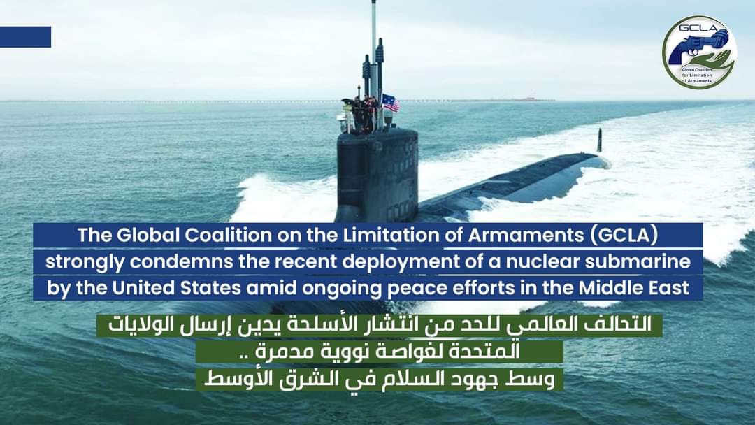 Global Coalition for Limitation of Armaments -GCLA tweet media