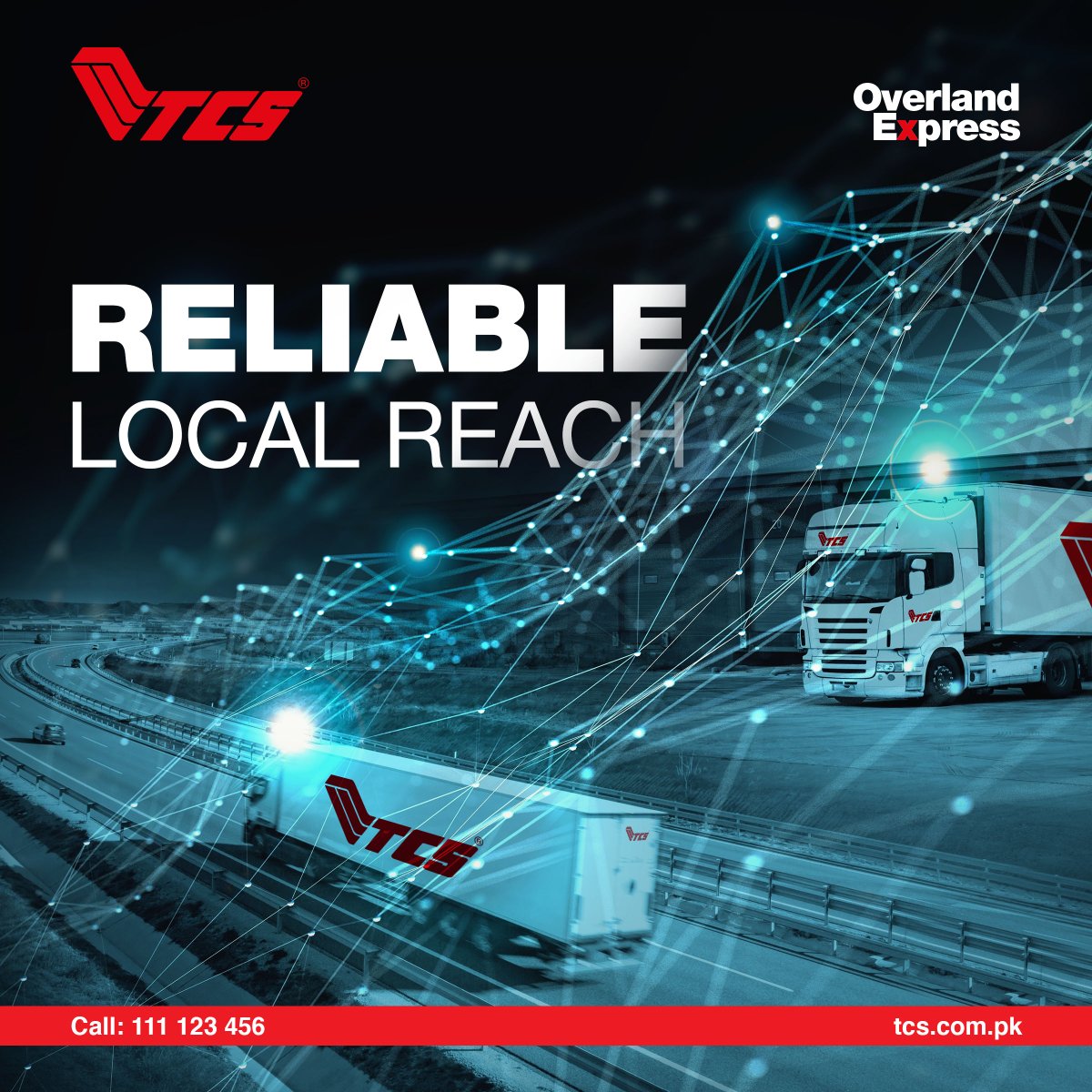 tcs_couriers's tweet image. With our strategically placed hubs, multi-modal transportation and a network of locations nationwide, TCS Overland Express provides a reliable reach for your cargo shipments.
#TCS #TCSLogistics #FlexibleSolutions #ReliablePartner #Cargo