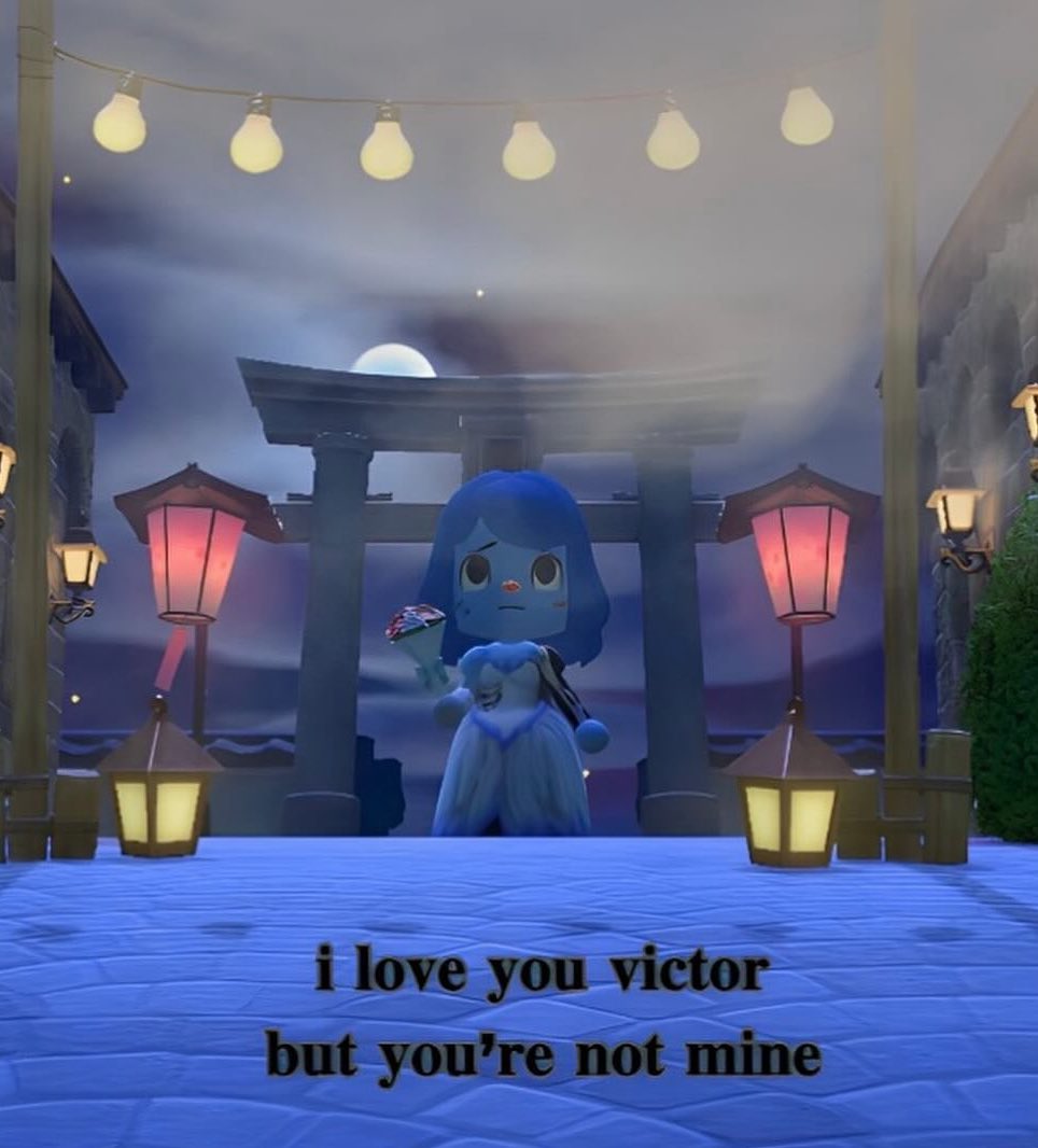 _NicoleCatalano's tweet photo. I love you Victor, but you’re not mine💔
•
•
•
#AnimalCrossing #Halloween2023 #twitch #lasposacadavere #timburton  #cosplay https://t.co/1Y6jnO4Z09