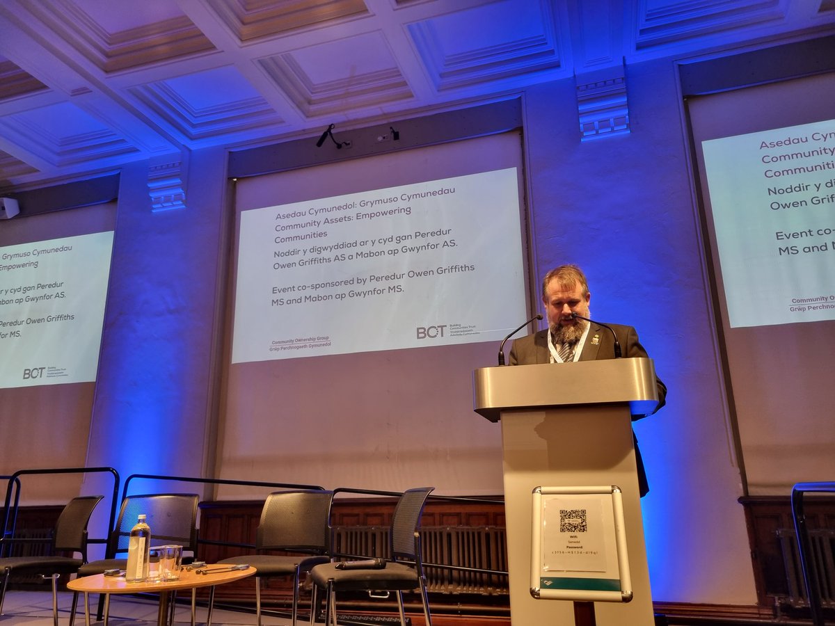 ChrisCowcher's tweet image. Thanks @PeredurPlaidAS &amp;amp; @mabonapgwynfor for sponsoring the @BCTWales event in the Pierhead. Vital there is a national conversation in Wales about #communityownership &amp;amp; #communityassets! @PlunkettFoundat is part of the Community Ownership Group with Welsh partners to contribute.