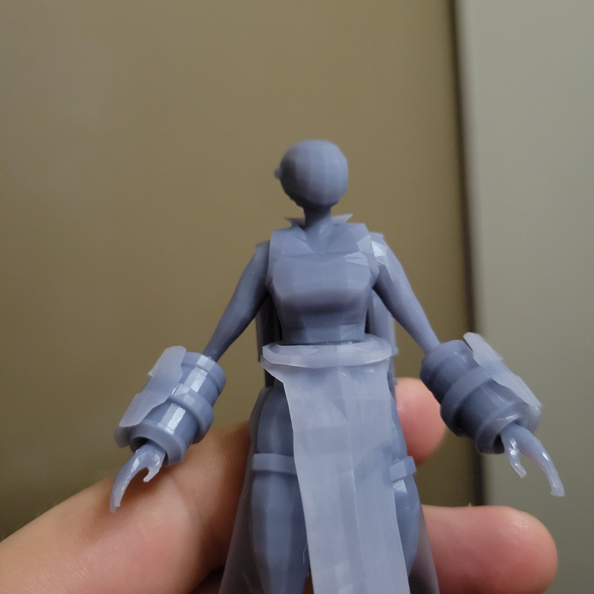 CrathPlays's tweet photo. In my patient waiting for Risk of Rain returns, I printed and painted Huntress and Artificer! 1 more day!

#riskofrain #riskofrain2 #3Dprinting https://t.co/x83tvtE0O3