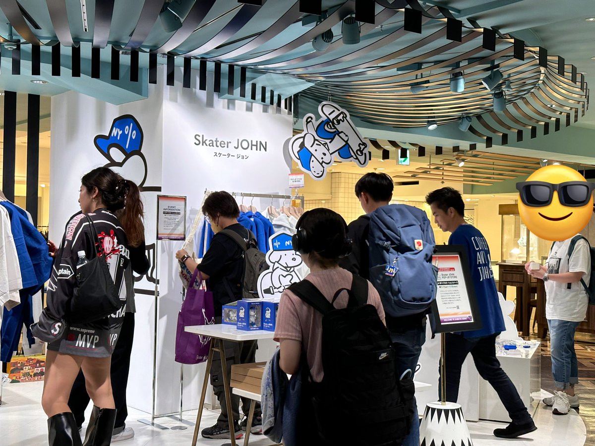 🚨や、や、や、やばいっす！
西武渋谷ポップアップ、初日から売り切れも出て来ています🙇💦

土日を目指して、再度補充します🙇💦
ジョングッズは1点1点が高額にもかかわらず、初日100点超えで売れました🎉😱🎉

ジョンをなめていました🙇
----
📍西武渋谷