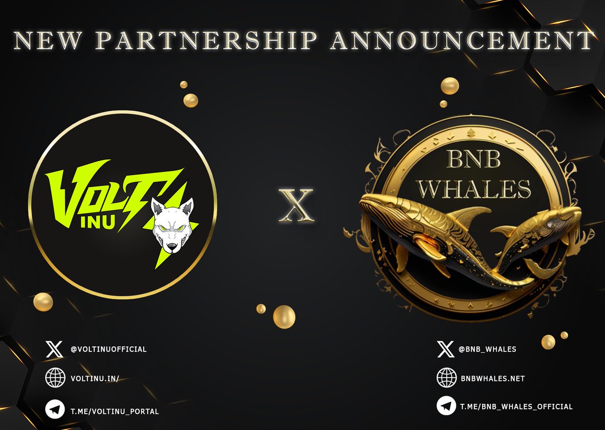 🔥🔥🔥A NEW PARTNERSHIP ANNOUNCMENT 🔥🔥🔥

🐋🐋We are proud to announce our new partnership 🐋🐋
                   <a href="/BNB_Whales/">BNB Whales</a>   X   <a href="/VoltInuOfficial/">Volt Inu ⚡️</a> 

💎 In addition you can start SWAPPING BNB WHALES using VOLT Swapping widget here👇👇👇
 
bnbwhales-dapp.net

👀 Keep your