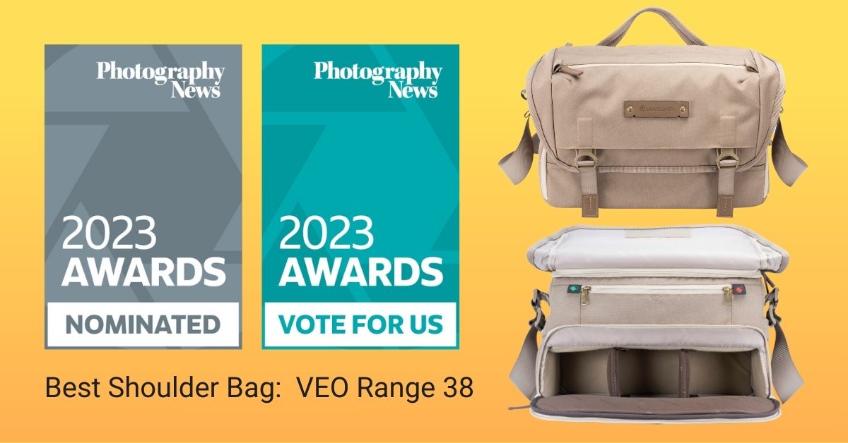 We're delighted to confirm that we've been nominated for 6 Photography News 2023 Awards.  The shortlist is selected by the Photography News team, but the winner is decided by your votes.  Here are the 3 bags. Simply click on this link to #voteforvanguard - surveymonkey.co.uk/r/TN89JZL