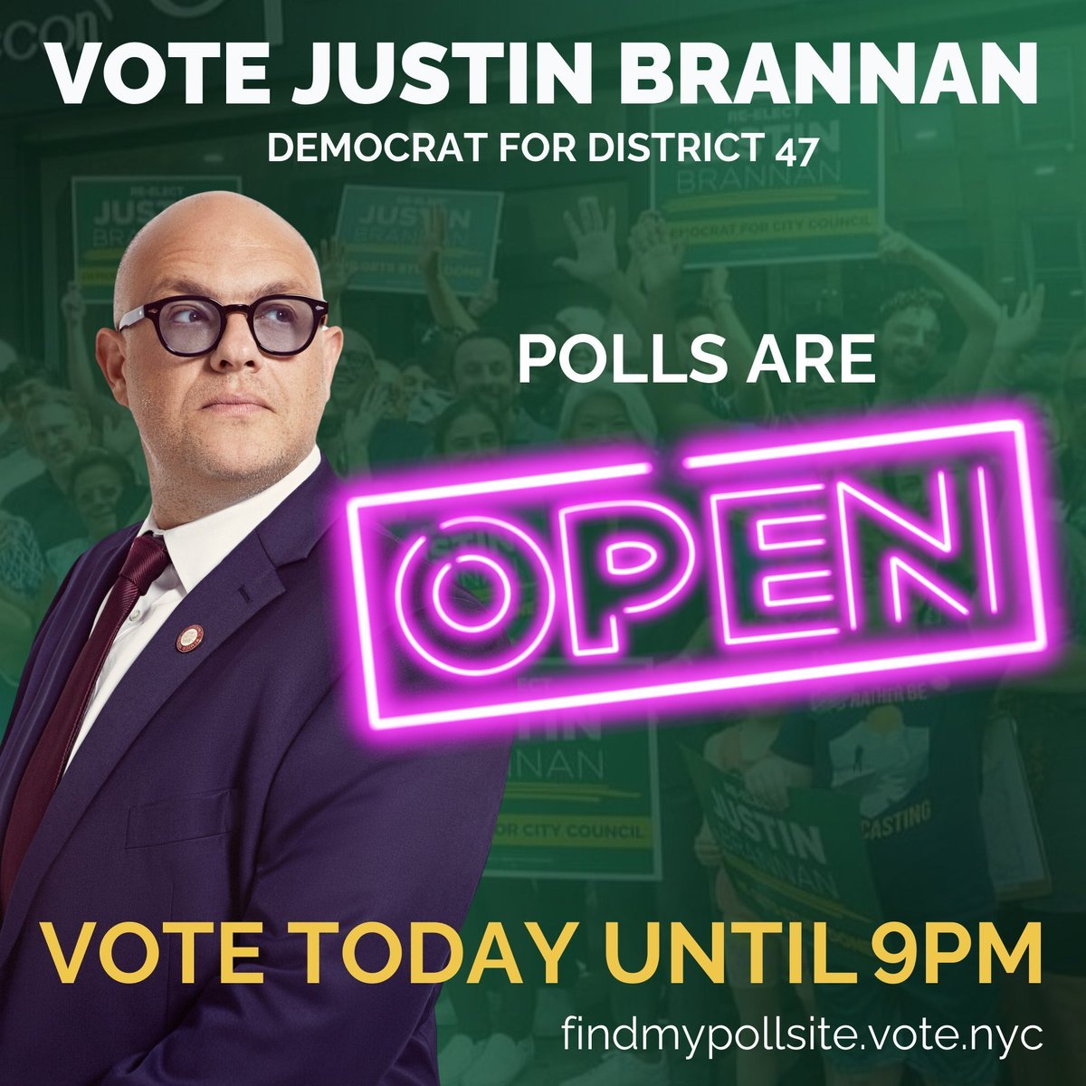 The new 47th District will unite southern Brooklyn from Bay Ridge to the boardwalk. My job is to show up for you 24-7-365. No problem too big or too small. That's what I've done &amp; will always do. No flip-flopping. No fearmongering. Treat everyone with dignity &amp; respect. GO VOTE!