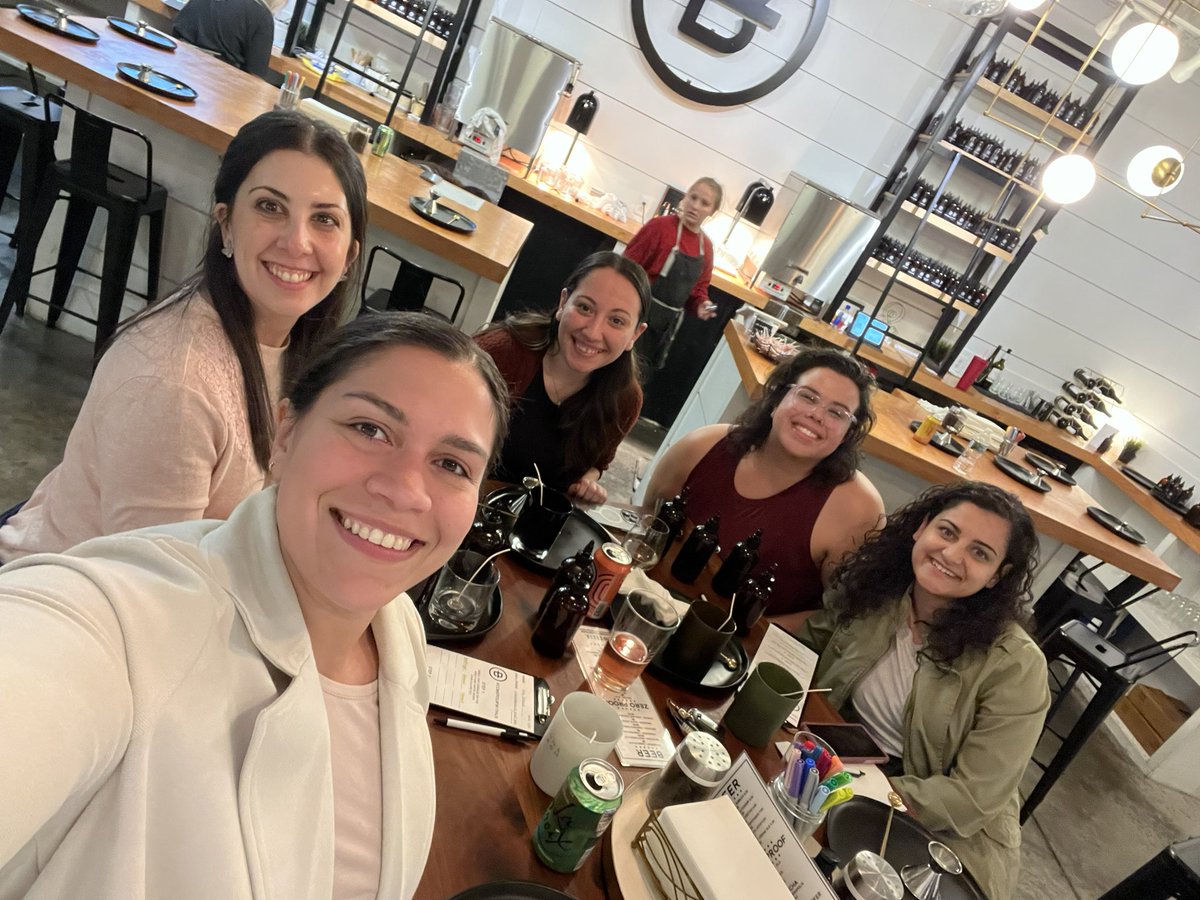 Candle🕯️ making with these 🌟 cardiologists &amp; future cardiologists! #WomenInCardiology 👩‍⚕️🫀
<a href="/IUIntMed/">Indiana University Internal Medicine</a> <a href="/IUCVInstitute/">IU Cardiovascular Institute #OneIUCV</a> 
<a href="/marinanaz/">Marina, MD</a> <a href="/JaninaQuintero3/">Janina Quintero Bisonó MD, MS</a>