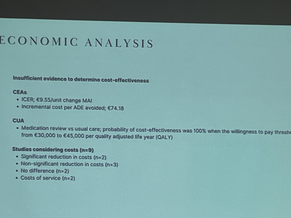 Ciara Kirke (@ciarakirke) on Twitter photo #Pharmacist integration into general practice conducting #medicinesreview
Reduces number of medicines
Probably improves medicines appropriateness
With multiple additional roles and benefits including audit
Fabulous presentation @AislingCroke1 <a href="/AIPC2023/">All Ireland Pharmacy Conference</a> #Pharmacist integration into general practice conducting #medicinesreview
Reduces number of medicines
Probably improves medicines appropriateness
With multiple additional roles and benefits including audit
Fabulous presentation @AislingCroke1 <a href="/AIPC2023/">All Ireland Pharmacy Conference</a>