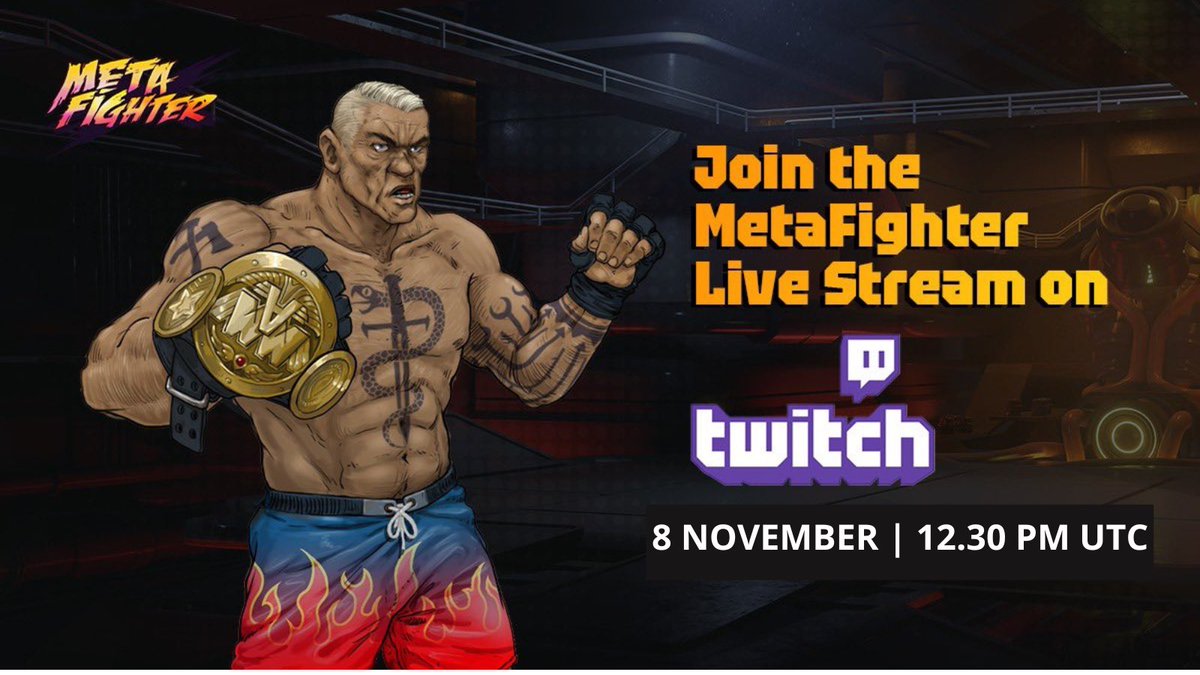 MetaFighter_NFT's tweet photo. 🚀 Exciting Livestream Announcement!
🌟 Get ready for an exhilarating gaming extravaganza happening tomorrow at 12:30 PM UTC!
🔥Don't miss out on all the action!
⏰ Tune in live at: https://t.co/hWFYdd62Js
#LivestreamAlert #GamingCommunity #TwitchGaming https://t.co/e1j7EqerBM