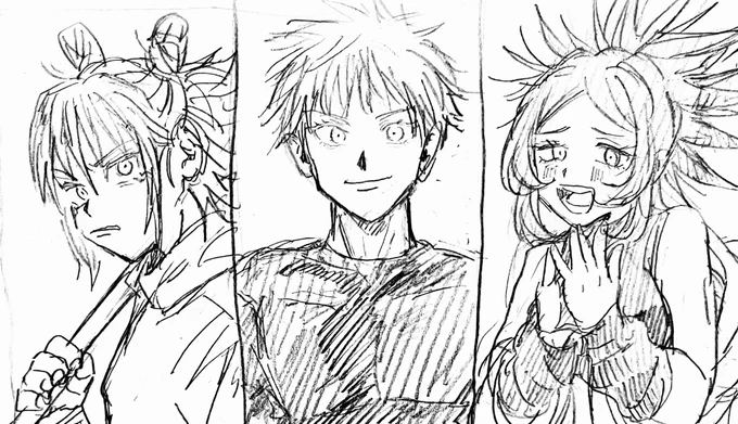 🦌描いたことないとか言いながら雑めもの時描いてた😂😂
愛を教えるのは…グループ……… 