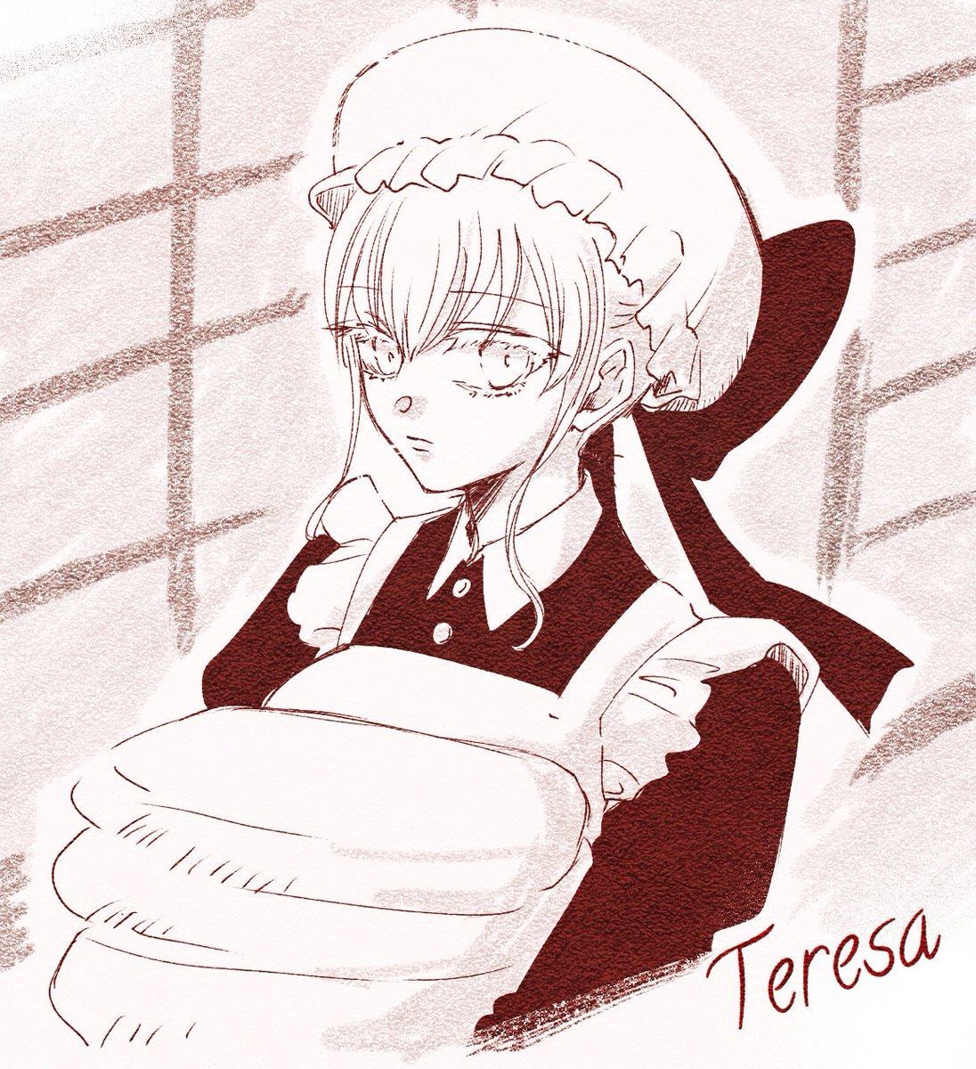 #今日はいい女の日だからTLを女子イラストで埋めよう
女子、マジでいなくてフォルダ漁ったよね 