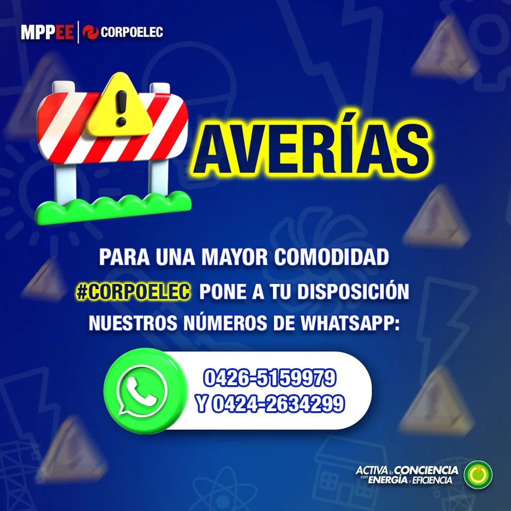 Corporación Eléctrica Nacional tweet media