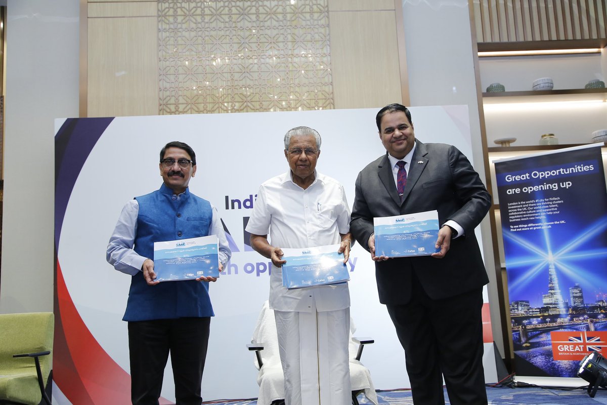 UKinBengaluru's tweet image. Delighted that the Commonwealth Litter Environment Education Packs in #Malayalam by @CefasGovUK was unveiled by @pinarayivijayan at the launch of the UK in Kerala Week. 
🇬🇧 &amp;amp; 🇮🇳 are raising awareness among students to tackle #marinelitter &amp;amp; #plasticpollution #AliveWithOpportunity