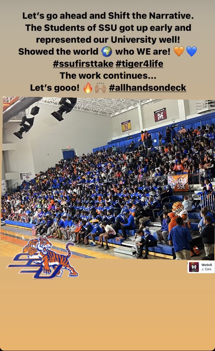 RahsheimAhmad's tweet photo. @savannahstate had the spirit yesterday!! Great exposure for HBCUs #FirstTakeSSU #ESPN #hbcu #HBCUBUZZ https://t.co/pk8cehSKj2