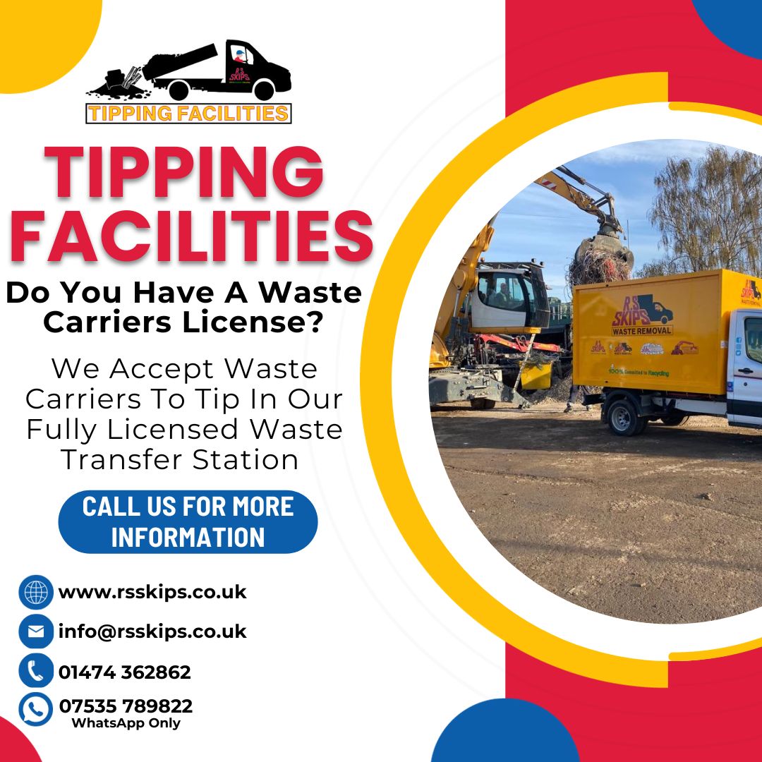 RSSkips's tweet image. Did You Know We Have Tipping Facilities At Our Fully Licensed Waste Transfer Station? ♻

#skips #skiphire #wastemanagement #wastedisposal  #gravesend #shorne #meopham #isteadrise #higham #dartford #medway #maidstone #kent #clearout #limited  #tipping #waste #transit #tippers