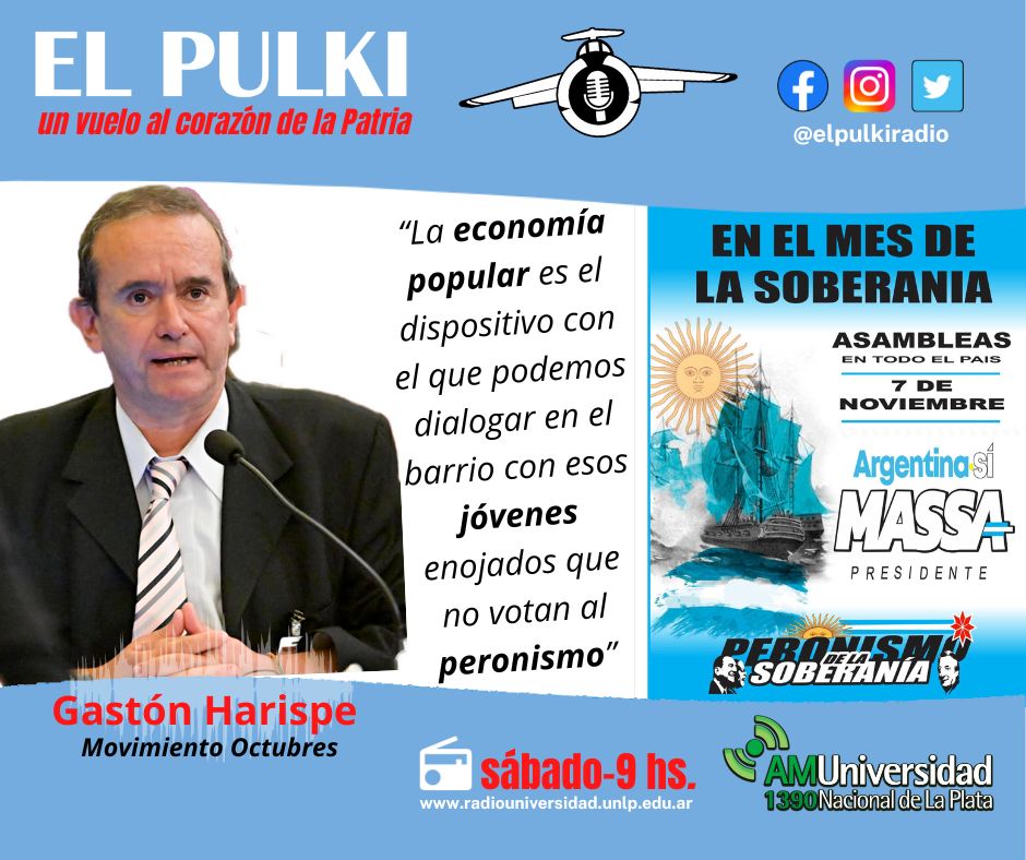 Entrevista a <a href="/gastonharispe/">Gaston Harispe</a> x <a href="/radioulaplata/">Radio UNLP</a>  ar.radiocut.fm/audiocut/massa…
<a href="/hruano7/">Hugo Ruano</a>