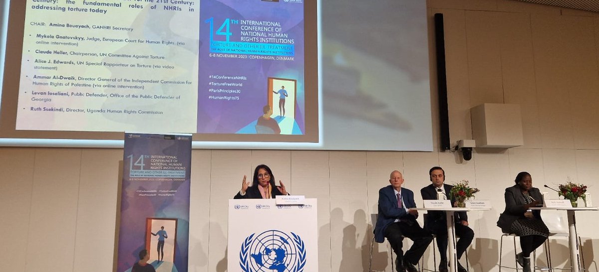 Ombudsman_Geo's tweet photo. NHRI Conference on Torture and Other Ill-Treatment: The Role of National Human Rights Institutions
#14ConferenceNHRIs
#TortureFreeWorld
@Ganhri1
📌https://t.co/ElCR4RV7co https://t.co/p7Erv6loVu