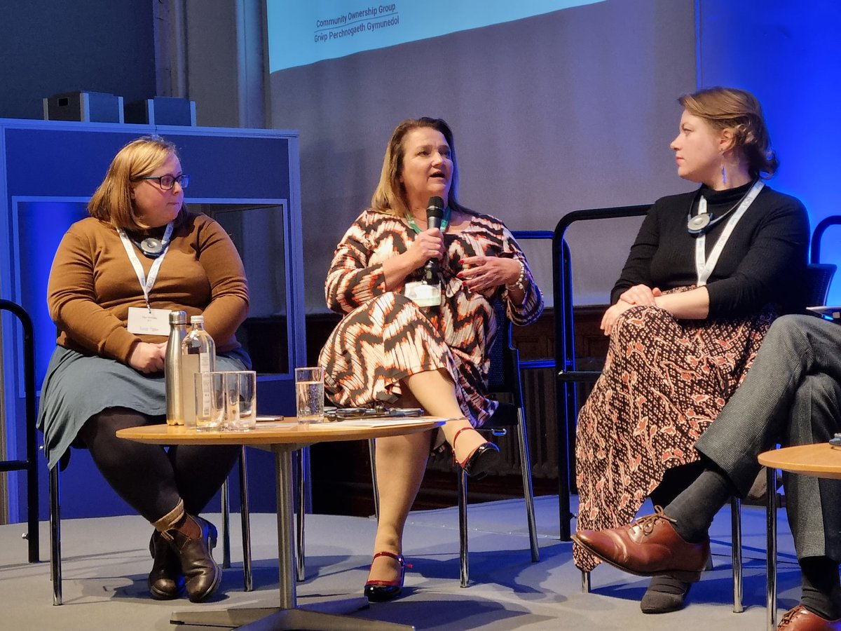 ChrisCowcher's tweet image. Such a vital point in this whole conversation about #communityassets in Wales, from @CoalfieldsRegen&apos;s Natalie Sargent - The availability of support and it being available in a timely manner is crucial to empower residents. Also targeted investment. @BCTWales @PlunkettFoundat