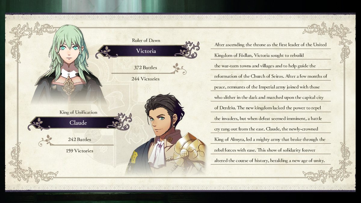 ninswi3's tweet photo. happy end #FireEmblem #ThreeHouses  #NintendoSwitch https://t.co/d5S59yDdQg