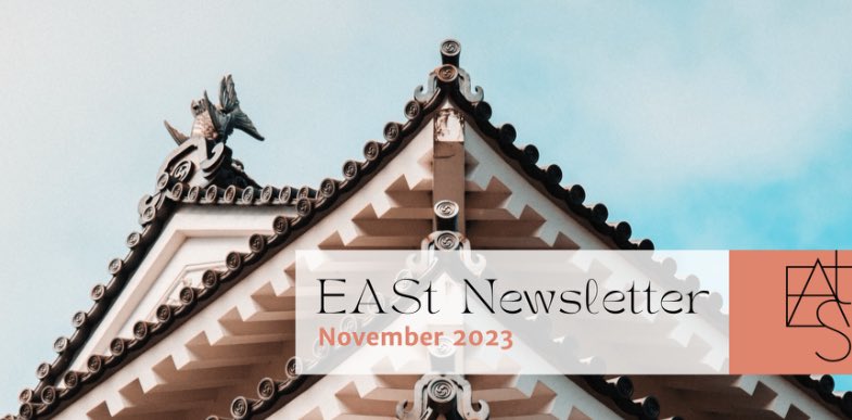 📢 #EAStNewsletter - November 2023 is out❗️
Check upcoming EASt events and news via the link below👇.

📢 #EAStNewsletter - Novembre 2023 est sortie❗️
Découvrez les prochains événements et les nouvelles de EASt avec le lien ci-dessous👇.

⏩ mailchi.mp/552e134fe0f8/e…