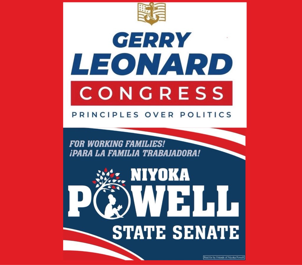 Joe Powers (@rigopchairman) on Twitter photo It’s Election Day, Rhode Island! Polls are open until 8PM, so please make sure you have a plan to vote.
Special thanks to <a href="/GerryLeonardRI/">Gerry Leonard</a> and <a href="/NiyokaRi/">Niyoka Powell</a> for stepping up to run, and everyone that has worked tirelessly over the past couple of months. #GOTV #LeonardforCongress It’s Election Day, Rhode Island! Polls are open until 8PM, so please make sure you have a plan to vote.
Special thanks to <a href="/GerryLeonardRI/">Gerry Leonard</a> and <a href="/NiyokaRi/">Niyoka Powell</a> for stepping up to run, and everyone that has worked tirelessly over the past couple of months. #GOTV #LeonardforCongress