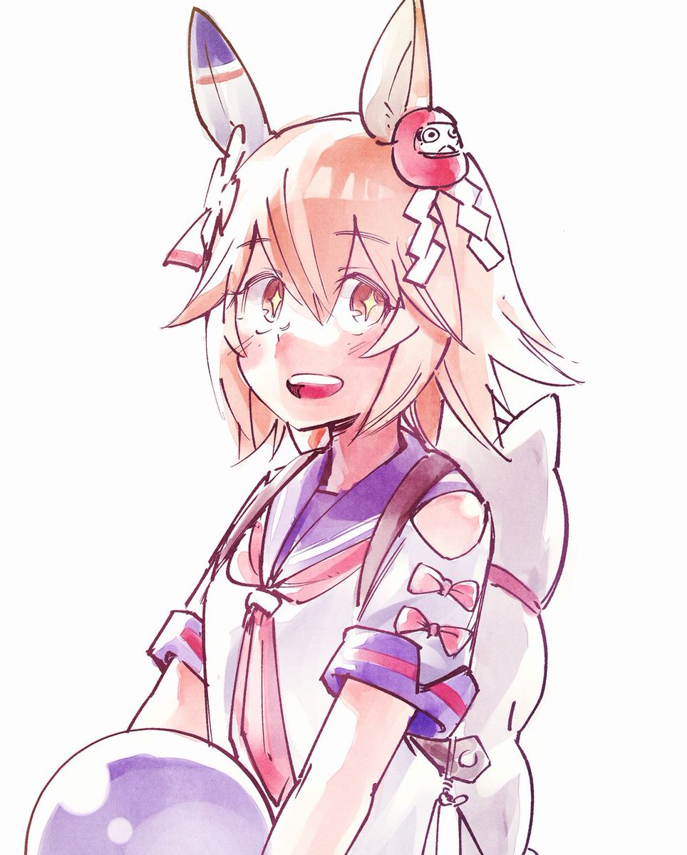 マチカネフクキタル(ウマ娘) 「フクキタル」|相島桃志郎のイラスト