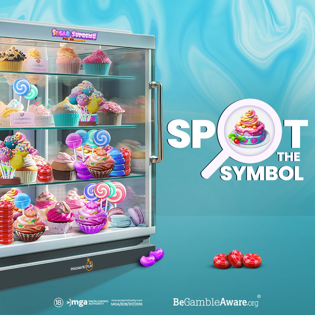 PragmaticPlay's tweet image. #TIMETOPLAY 🚀

How many of our special symbols can you spot amongst the sugary treats? 🎂🍰🥧

18+ BeGambleAware.org

#PragmaticPlay #SugarSupremePowernudge #YourFavouriteEveryTime #Slots