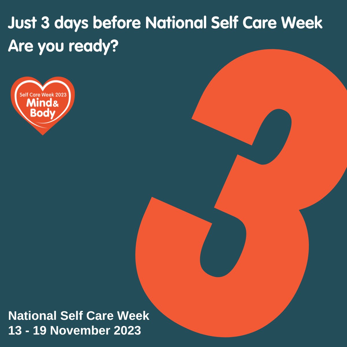 Just 3 days to go before National #SelfCareWeek there's still time to plan your activities. Take a look at our website for resources and our icon.  bit.ly/2UM6V0m @NHSYouthForum @StNurseProject @NHSMillion @Pers_Care @REENABARAI @rita1b @DrRadhaModgil @Michaelwsh