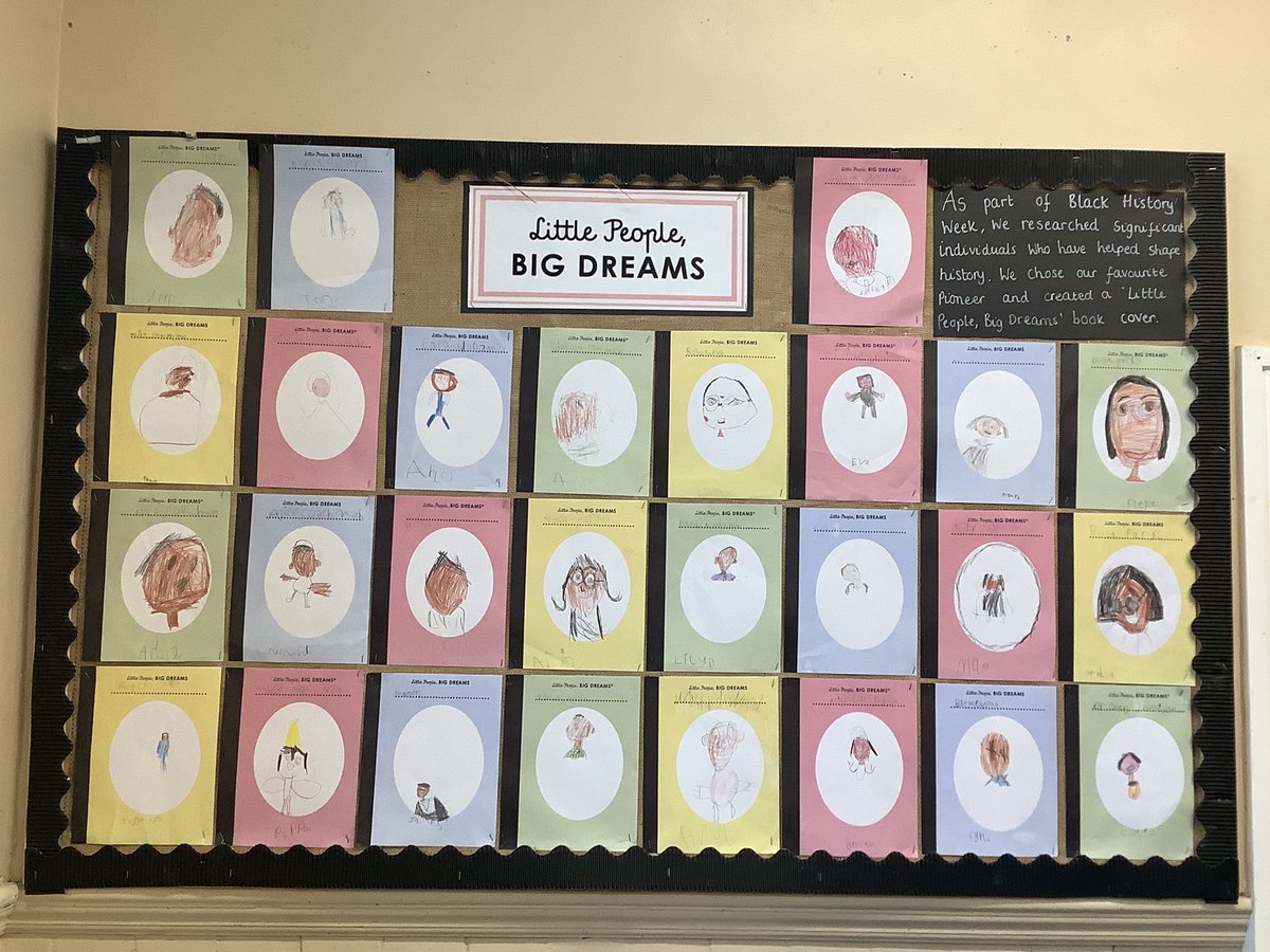 In October, Key Stage 1 read many books for Black History Month. They picked their favourite significant individual and designed some brilliant book covers! #blackhistorymonth