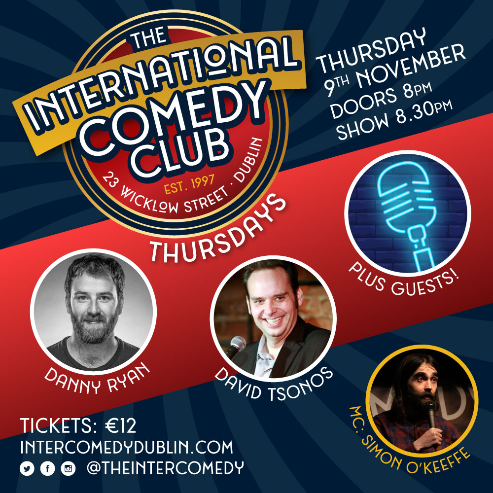 theintercomedy's tweet image. This week!
@subsullivan @davemcsavage @FunnyCanuk @DannyRyanComedy @thesimonokeeffe unt more

Tickets from eventbrite as the website undergoes maintenance