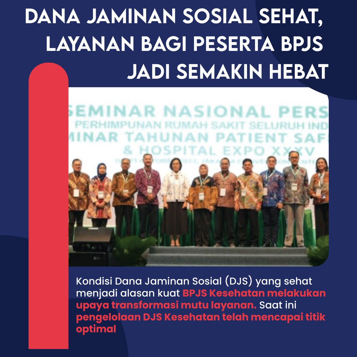 Alhmdulillah...klu layanan BPJS Kesehatan makin baik tentunya karena dukungan pesertanya yg komit. Setuju kan?