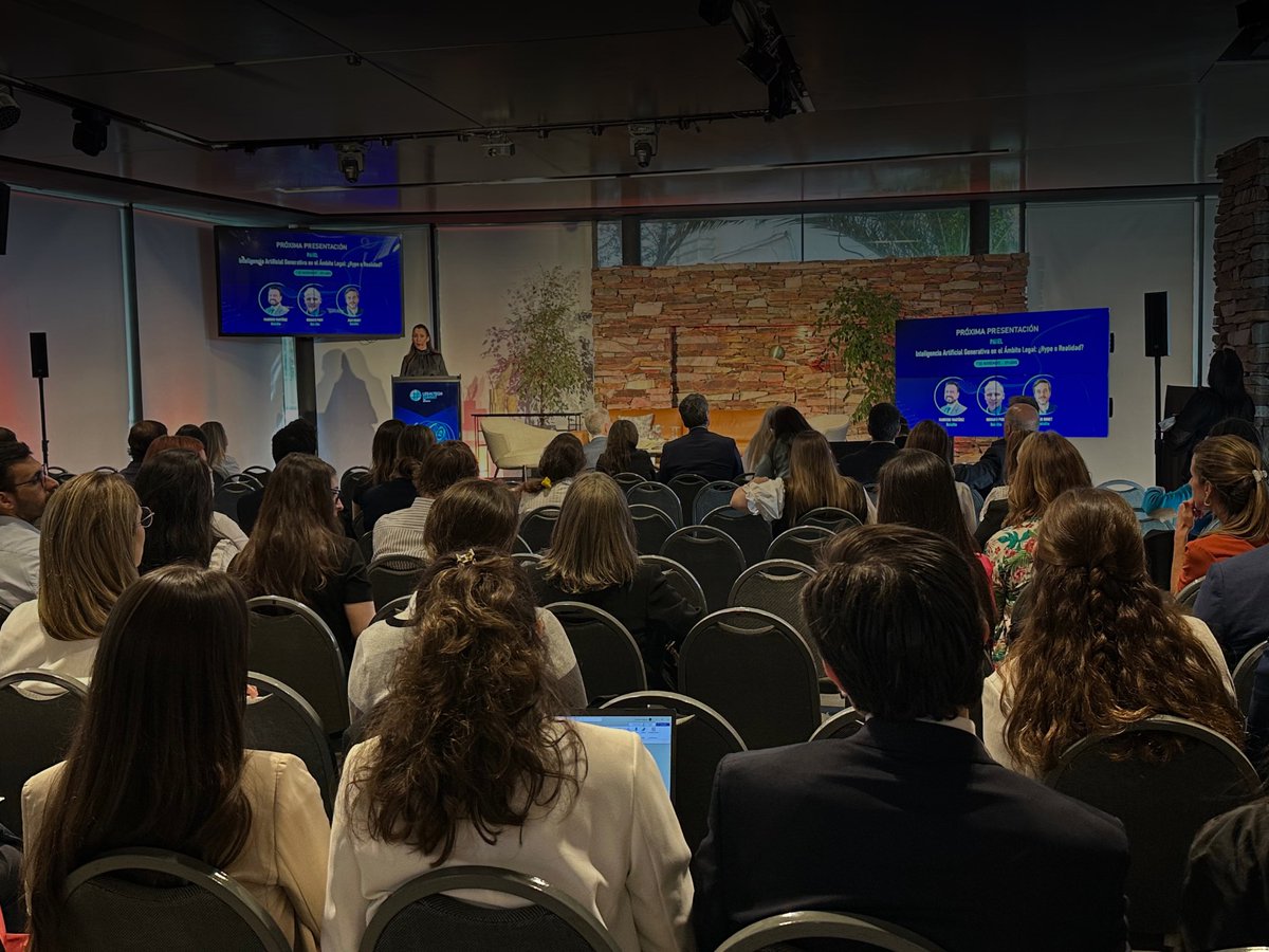 ⚖️💻🟢 Comenzamos la jornada participando de #LegaltechSummit2023  <a href="/legaltechsummit/">Legaltechsummit</a>, congreso referente en materia de Derecho y Tecnología. 

Podés seguir el evento en vivo aquí: youtube.com/live/NLUqie2vo…