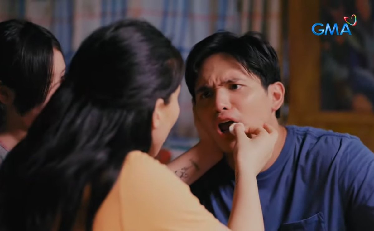 wisishmeluck's tweet photo. Why naman daw kasi nakikipag bugbugan yan tuloy  binigyan ka ng pagmamahal ni Bernice kahit masakit ahhahahah https://t.co/ViIup5R1fP