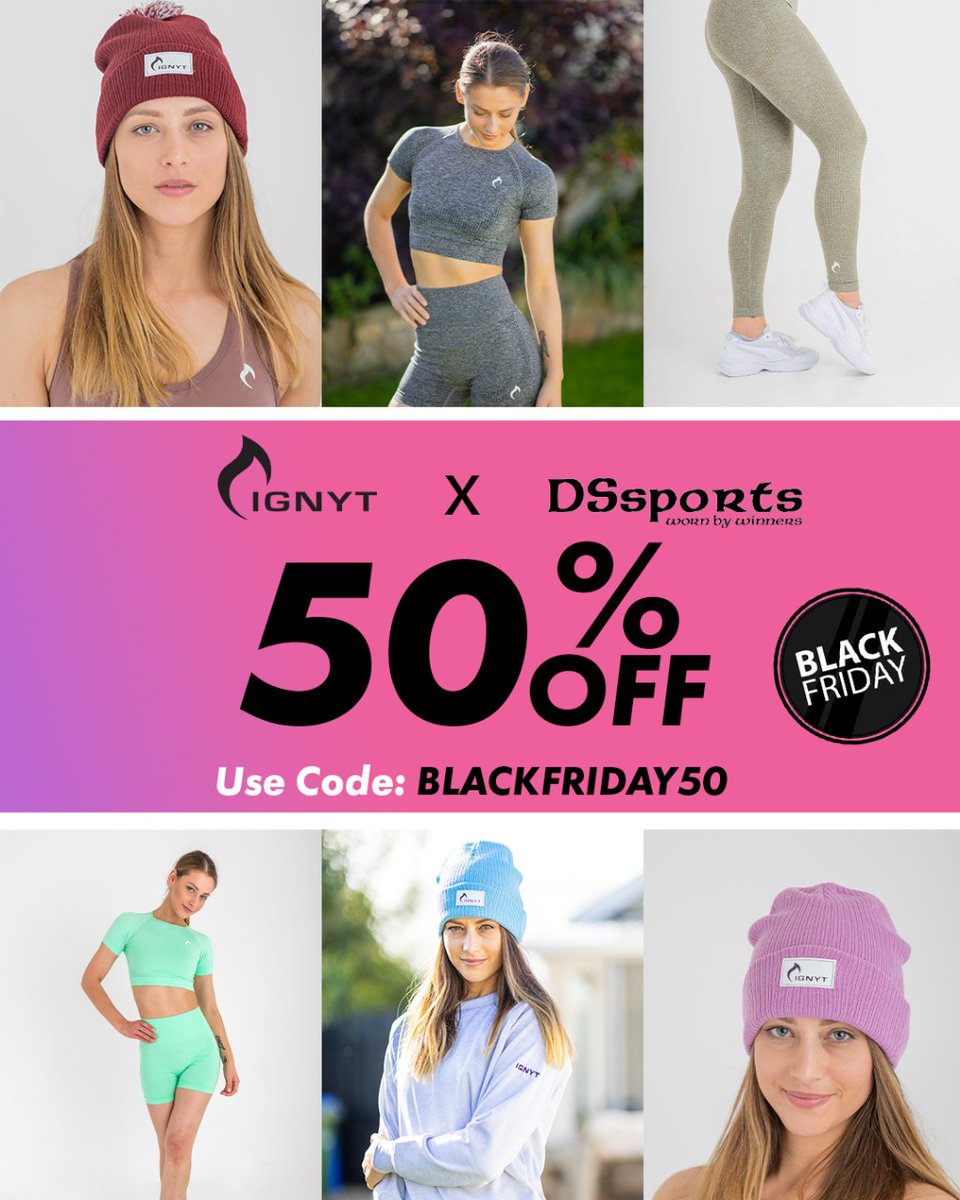 This offer is going to blow your mind🤯

Get 50% OFF ALL IGNYT CLOTHING UNTIL CYBER MONDAY🔥

The perfect Christmas gift idea 😉

 ignyt.ie 🔗

#ignyt #dssports #clothing #blackfriday #dssports #sport #irishsport #wornbywinners