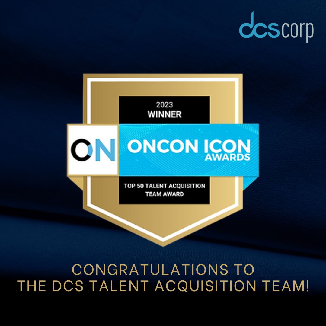 DCSCorp1's tweet photo. We are excited to share that the DCS Talent Acquisition Team has been named a winner of the OnCon Icon 2023 ‘Top 50 Talent Acquisition Team Award’. Congratulation All!
#DCSCorp #EmployeeOwned #OnConIcon #OnCon #TalentAcquisition https://t.co/CHUxPTro9L