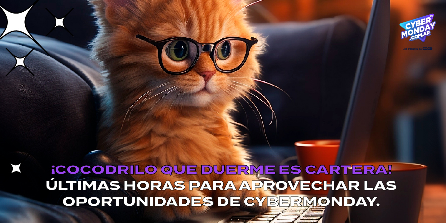 Te lo dice Hugo que algo sabe 🤓 ¡Último día para aprovechar #CyberMonday! Yo que vos le hago caso, tu yo del futuro te lo va a agradecer. 👉 Nos vemos en cybermonday.com.ar 👈 #cybermonday #cybermonday2023 #GraciasYoDelPasado #shoppingOnline