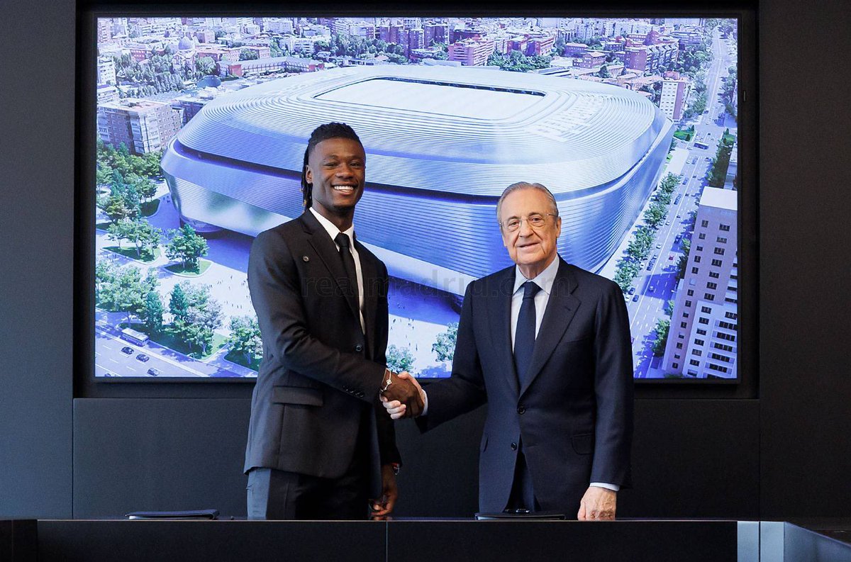 FabrizioRomano's tweet photo. ⚪️🔒 New release clause for Eduardo Camavinga at Real Madrid: ���1B. https://t.co/iJT49mEFQj
