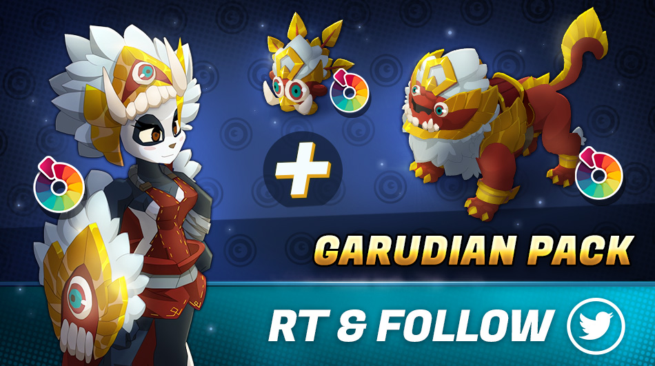 DOFUSTouch_EN's tweet photo. 🦁 Keep watch over the World of Twelve with the Garudian Pack! RT+Follow for a chance to win one!
🔗 https://t.co/jBt8SV16A5 https://t.co/GkNQUSqJhC