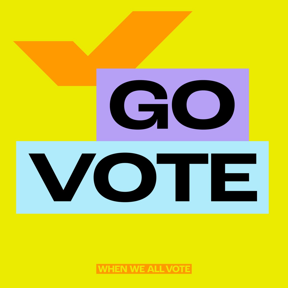 WhenWeAllVote's tweet photo. TODAY’S THE DAY! 🤩🗳️

If you haven’t made your plan to get out and vote yet, get it done right NOW at https://t.co/APFAb1tasn:

📍 Find your polling place
🕐 Check your polling place hours
📝 Learn what’s on your ballot

Happy Election Day! 🥳 https://t.co/ttluOr3aQO