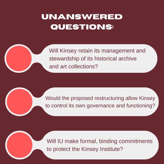 Signatures needed ASAP! The proposal to sever Kinsey from IU goes before the Board of Trustees on THURSDAY without answers to critical questions. Help us #SaveKinsey #KeepKinseyIU sign petition here ▶️ change.org/p/support-the-…