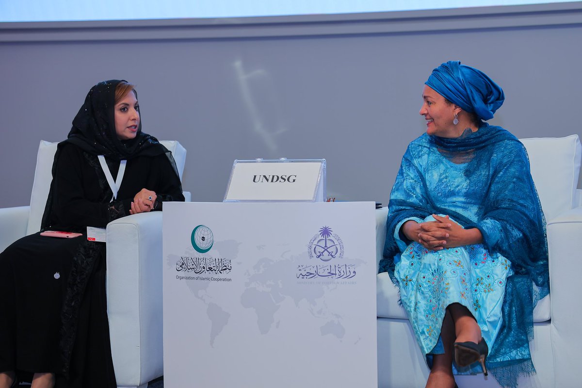 In Jeddah, Saudi Arabia, history is being made at the 1st-ever International Conference on Women in Islam.

We honour the legacy &amp; strength of Muslim women who have enriched our faith &amp; world.

Let's amplify their voices, empower their future &amp; pave the way for a more just world.