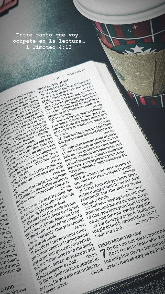 AmramSlzr's tweet photo. Entre tanto que voy, ocúpate en la lectura… 
1 Timoteo 4:13 
#lldm 
•• 

Till I come, give attention to reading… 
1 Timothy 4:13 
#tlotw https://t.co/lks69FxJH0