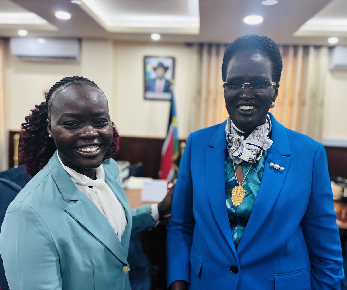 I also had a productive meeting with the S.S. National Youth Union to discuss their upcoming National Convention &amp; the challenges they face. I assured them of my commitment to the youth, as they are vital to our nation's future. #YouthEmpowerment #SSNYU #SSOX #SouthSudan