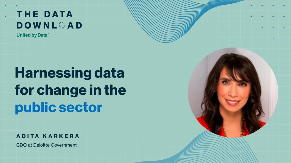 The Open Data Act is transforming public sector data success. Adita Karkera, CDO at Deloitte Government, talks ethical AI and governance on the new Data Download podcast. Tune in! deloi.tt/49rQdKS @AKark_DataGirl @collibra