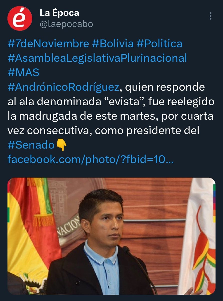 caos_desorden's tweet photo. ¿Quién es quién?
"Bolivia Tv" y "La Época" ponen el mismo titular. https://t.co/gvE1R5XJB5